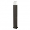 Lampione da giardino per esterno attacco lampadina E27 lampioncino cilindro moderno nero bianco IP44