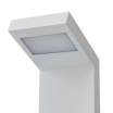 Lampione led 10W per esterno lampioncino rettangolare moderno grigio antracite bianco lampada segnapasso da giardino