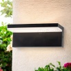 Applique led per esterno 10W inclinato luce laterale nero bianco lampada segnapasso moderno da giardino
