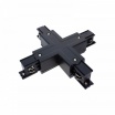 Connettore a X per collegare unire binario trifase bianco nero giunto croce faro faretti led