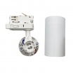 Faretto con attacco GU10 per binario trifase orientabile bianco faro proiettore lampadina led