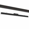 Faretto proiettore a barra lineare led 40W nero per binario trifase 3 in 1 luce calda naturale bianca copertura opaca