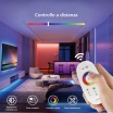 Controller dimmer touch per strip striscia led RGB 12V 24V regolazione luminosità luce con telecomando controllo a distanza