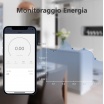 Presa bipasso intelligente smart Wi-Fi compatibile con Alexa Google Home adattatore controllo a distanza energia timer