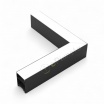 Plafoniera led lineare 40W 120cm collegabile modulabile lampada da soffitto nero luce bianca naturale calda per ufficio casa