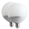X10 Lampadina led E27 globo G80 8W luce fredda naturale calda bulbo sfera palla Mapam
