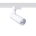 Faretto proiettore led 15W Bianco orientabile per binario monofase direzionabile luce calda naturale bianca CCT