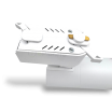 Faretto proiettore led 15W Bianco orientabile per binario monofase direzionabile luce calda naturale bianca CCT
