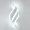 Applique LED da parete 16W lampada 3 luci bianco naturale caldo design moderno a spirale per interni