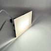 Applique LED a incasso 4W da esterno segnapasso in vetro lampada per scatola cassetta 503 luce bianca naturale calda