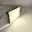 Applique LED a incasso 4W da esterno segnapasso in vetro lampada per scatola cassetta 503 luce bianca naturale calda