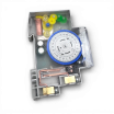 Timer analogico temporizzatore luci 24 ore 1 modulo da quadro elettrico su guida din