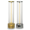 Lampada da tavolo scrivania LED 3W oro grigio ricaricabile touch con filo luminoso magnetico cilindro per ristorante bar