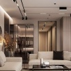 Binario magnetico nero 2m 48V da incasso cartongesso parete soffitto per faretti led con copertura
