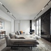 Binario magnetico nero 2m 48V da incasso cartongesso parete soffitto per faretti led con copertura