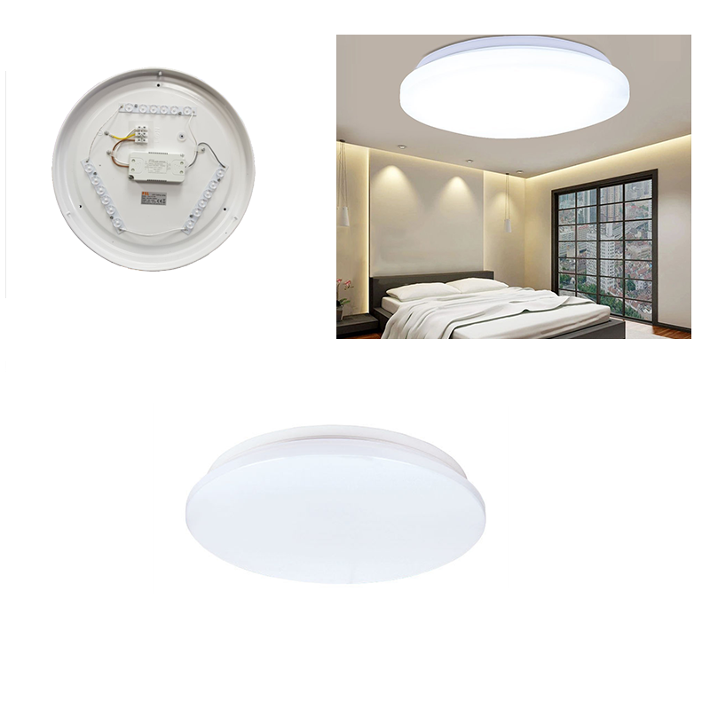 Plafoniera LED Slim 25W 4000K Luce Naturale – 1650 Lumen, Fascio 120° Ø38 cm
