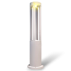 Lampione da giardino LED 12W per esterno lampioncino moderno bianco impermeabile IP65