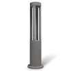 Lampione da giardino LED 12W per esterno lampioncino moderno grigio impermeabile IP65