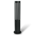 Lampione da giardino LED 12W per esterno lampioncino moderno nero impermeabile IP65