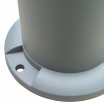 Lampione da giardino LED 12W per esterno lampioncino moderno grigio impermeabile IP65