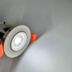 Faretto LED COB da incasso cartongesso 5W tondo luce naturale 4000k foro Ø 52mm driver incluso