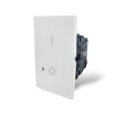 Placche interruttore prese frutti elettrici supporti Bianco stile simile living now compatibili con scatole standard 503 504 506