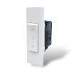 Placche interruttore prese frutti elettrici supporti Bianco stile simile living now compatibili con scatole standard 503 504 506