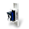 Placche interruttore prese frutti elettrici supporti Bianco stile simile living now compatibili con scatole standard 503 504 506