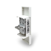 Placche interruttore prese frutti elettrici supporti Bianco stile simile living now compatibili con scatole standard 503 504 506
