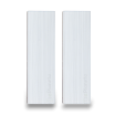 Placche interruttore prese frutti elettrici supporti Bianco stile simile living now compatibili con scatole standard 503 504 506