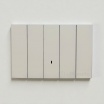 Placche interruttore prese frutti elettrici supporti Sabbia stile simile living now compatibili con scatole standard 503 504 506