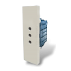 Placche interruttore prese frutti elettrici supporti Sabbia stile simile living now compatibili con scatole standard 503 504 506