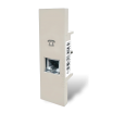 Placche interruttore prese frutti elettrici supporti Sabbia stile simile living now compatibili con scatole standard 503 504 506