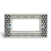Placche interruttore prese frutti elettrici supporti Sabbia stile simile living now compatibili con scatole standard 503 504 506