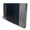 Placche interruttore prese frutti elettrici supporti Nero stile simile living now compatibili con scatole standard 503 504 506