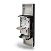 Placche interruttore prese frutti elettrici supporti Nero stile simile living now compatibili con scatole standard 503 504 506