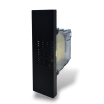 Placche interruttore prese frutti elettrici supporti Nero stile simile living now compatibili con scatole standard 503 504 506