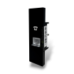 Placche interruttore prese frutti elettrici supporti Nero stile simile living now compatibili con scatole standard 503 504 506