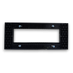 Placche interruttore prese frutti elettrici supporti Nero stile simile living now compatibili con scatole standard 503 504 506