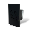 Placche interruttore prese frutti elettrici supporti Nero stile simile living now compatibili con scatole standard 503 504 506