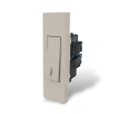 Placche interruttore prese frutti elettrici supporti Sabbia stile simile living now compatibili con scatole standard 503 504 506