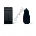 Pulsante tirante compatibile con Bticino living light / international / air frutti elettrici con corda 1P 10A nero