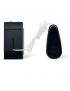 Pulsante tirante compatibile con Bticino living light / international / air frutti elettrici con corda 1P 10A nero