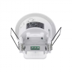 Sensore di movimento presenza a incasso soffitto cartongesso 360° rilevatore infrarossi accensione luce lampadine