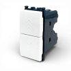 Frutti elettrici compatibili con supporti Vimar Arké bianco interruttore presa pulsante schuko deviatore