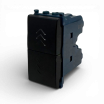 Frutti elettrici compatibili con supporti Vimar Arké nero interruttore presa pulsante schuko deviatore