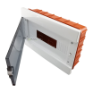 Quadro elettrico centralino 16 moduli DIN box incasso scatola IP40 interruttori magnetotermici differenziali