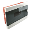 Quadro elettrico centralino 12 moduli DIN box incasso scatola IP40 interruttori magnetotermici differenziali