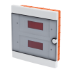 Quadro elettrico centralino 16 moduli 2x8 DIN box incasso scatola IP40 interruttori magnetotermici differenziali