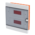 Quadro elettrico centralino 16 moduli 2x8 DIN box incasso scatola IP40 interruttori magnetotermici differenziali